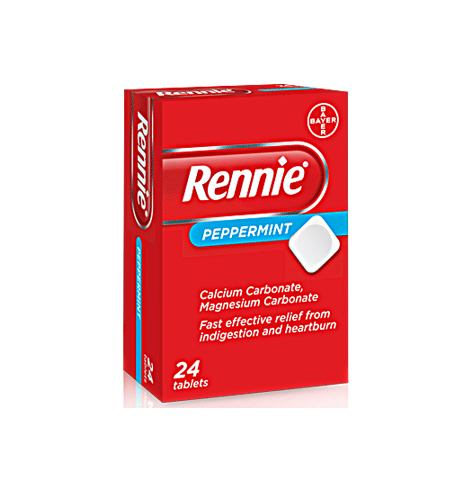 How to help indigestion? What to take for acid reflux? Try Rennie Peppermint